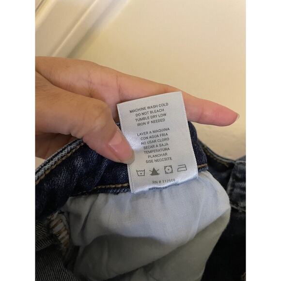 Ceros Jeans Women's 16 Sophia Mid Rise Straight Monterey Blue Denim Medium Wash - Picture 6 of 6